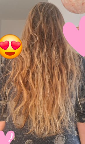 Customer photo review of 15% Lavendel mit Kamille & Kaffee Haarseife (Haarwachstum & Tiefenpflege)