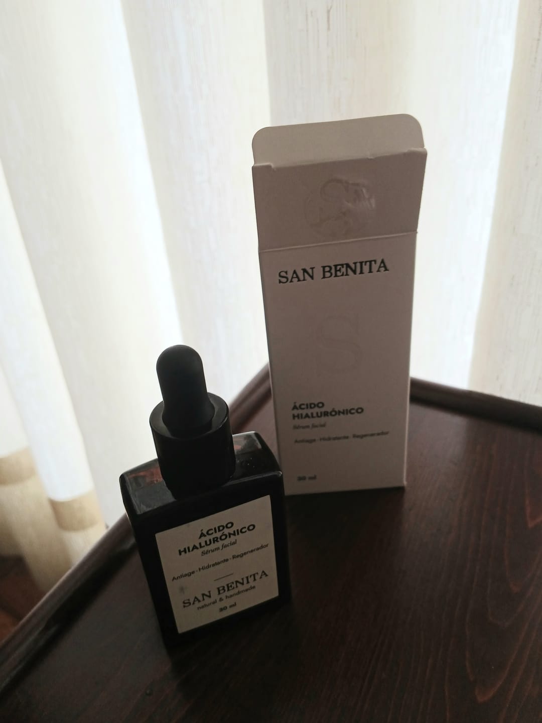 Customer photo review of Sérum Ácido Hialurónico