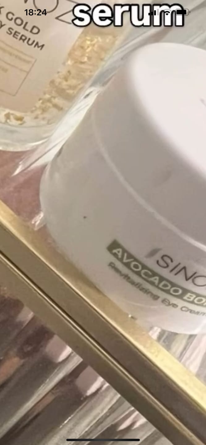 Customer photo review of Avokado Bomb Eye Cream