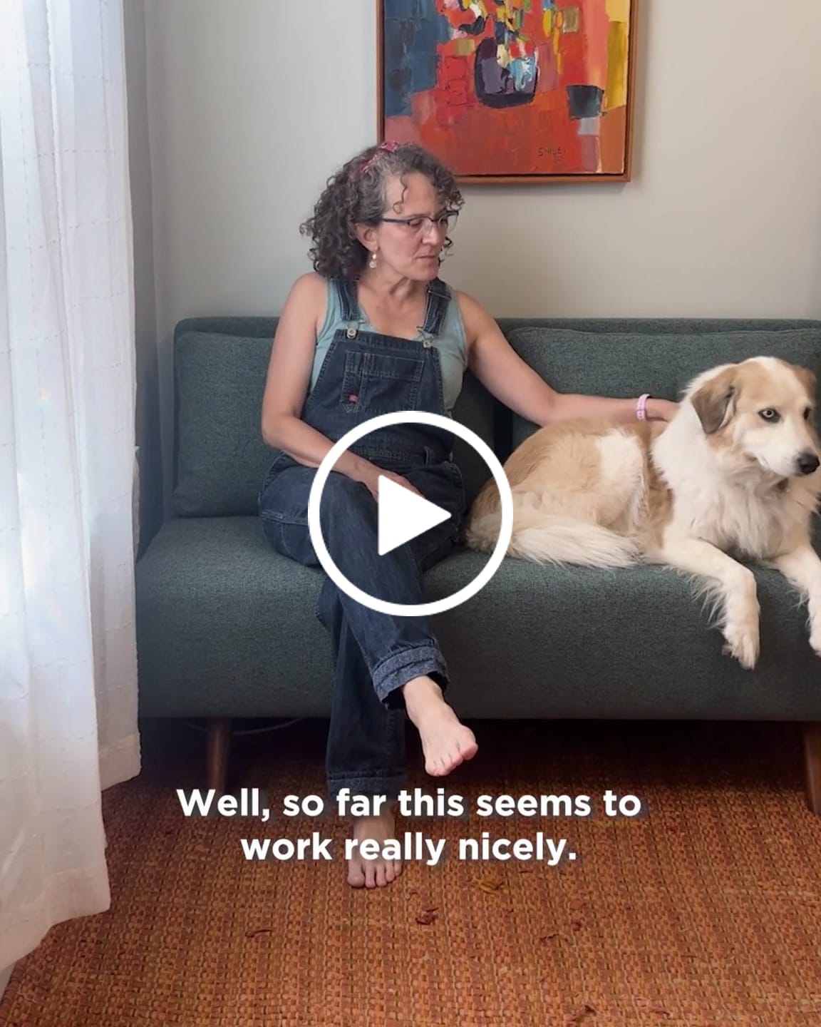 Customer video review of Napa Armless Sofa Bed