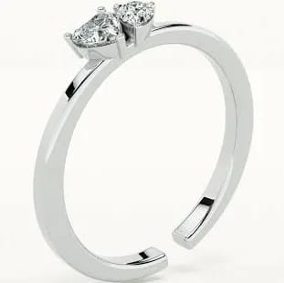 Customer photo review of Blush of Love 925 Silver Ring