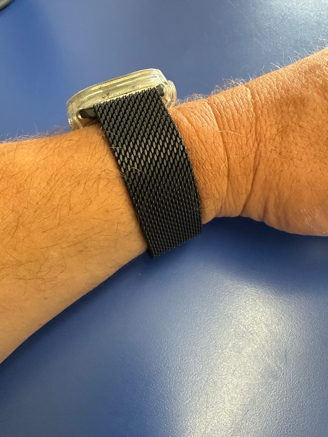 Customer photo review of Titanium Milanese Loop