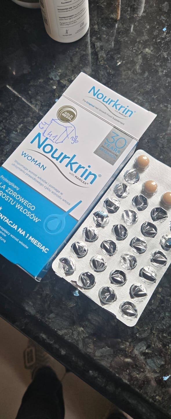 Customer photo review of Suplement diety Nourkrin® Woman