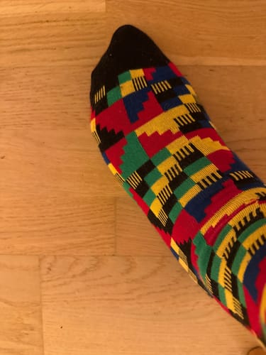 Customer photo review of The Classic Afrisocks Collection