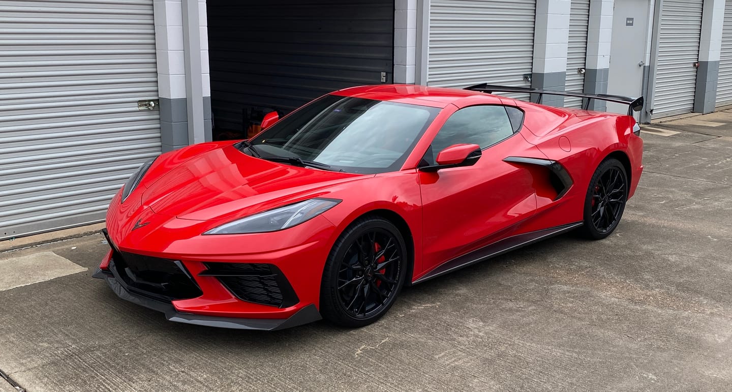Customer photo review of Corvette C8 EOS Performance Side Skirts
