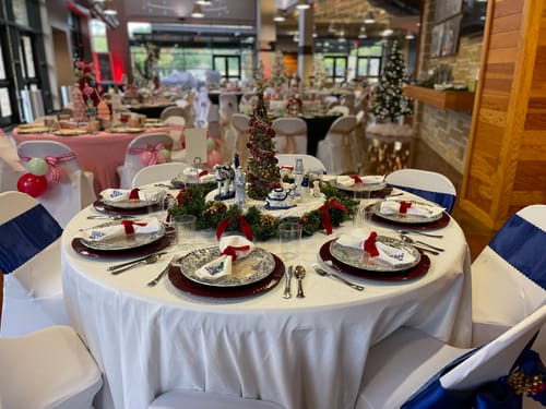 Customer photo review of Kurt Adler Porcelain Delft Nativity Set