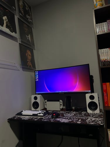 Customer photo review of DEAD OF NIGHT DESK MAT (LIMITED EDITION)