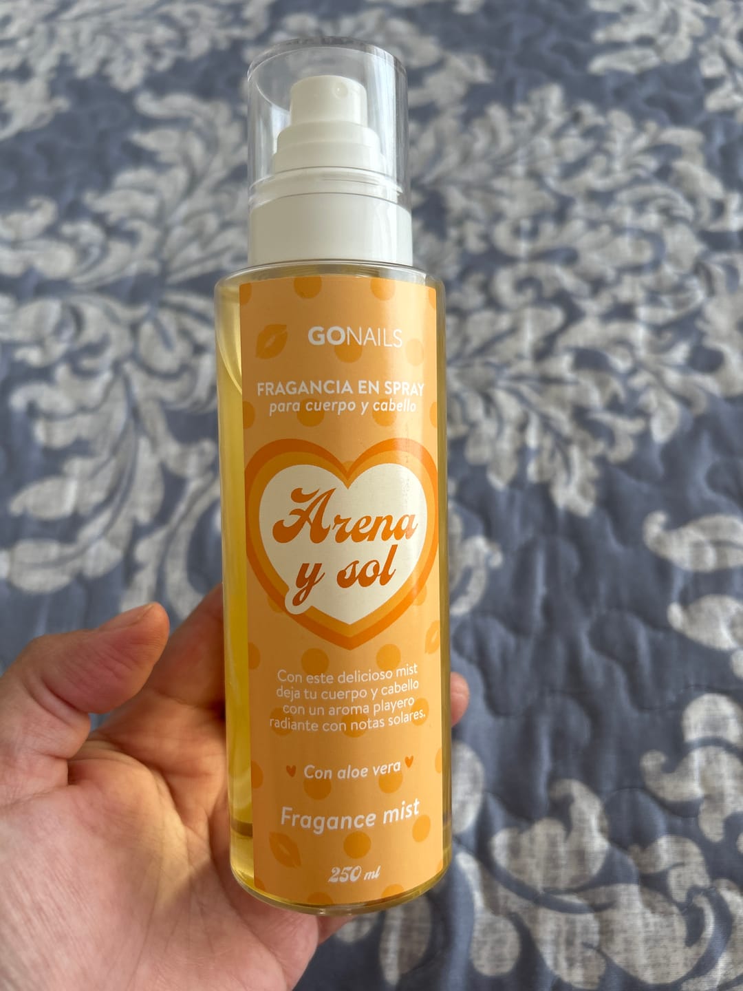 Customer photo review of Fragancia Corporal - Arena y Sol