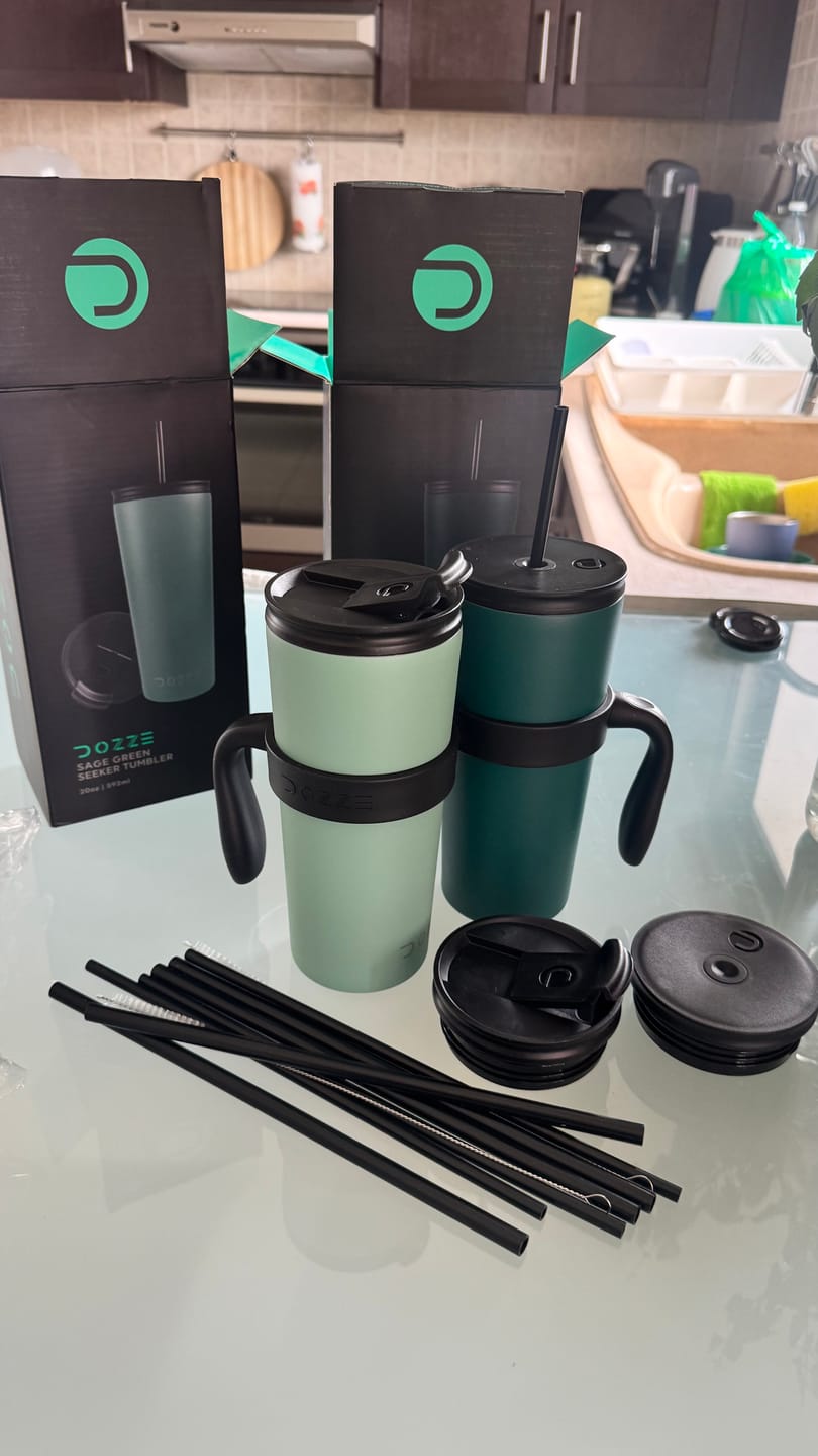 Customer photo review of DOZZE Seeker Tumbler | 592ml