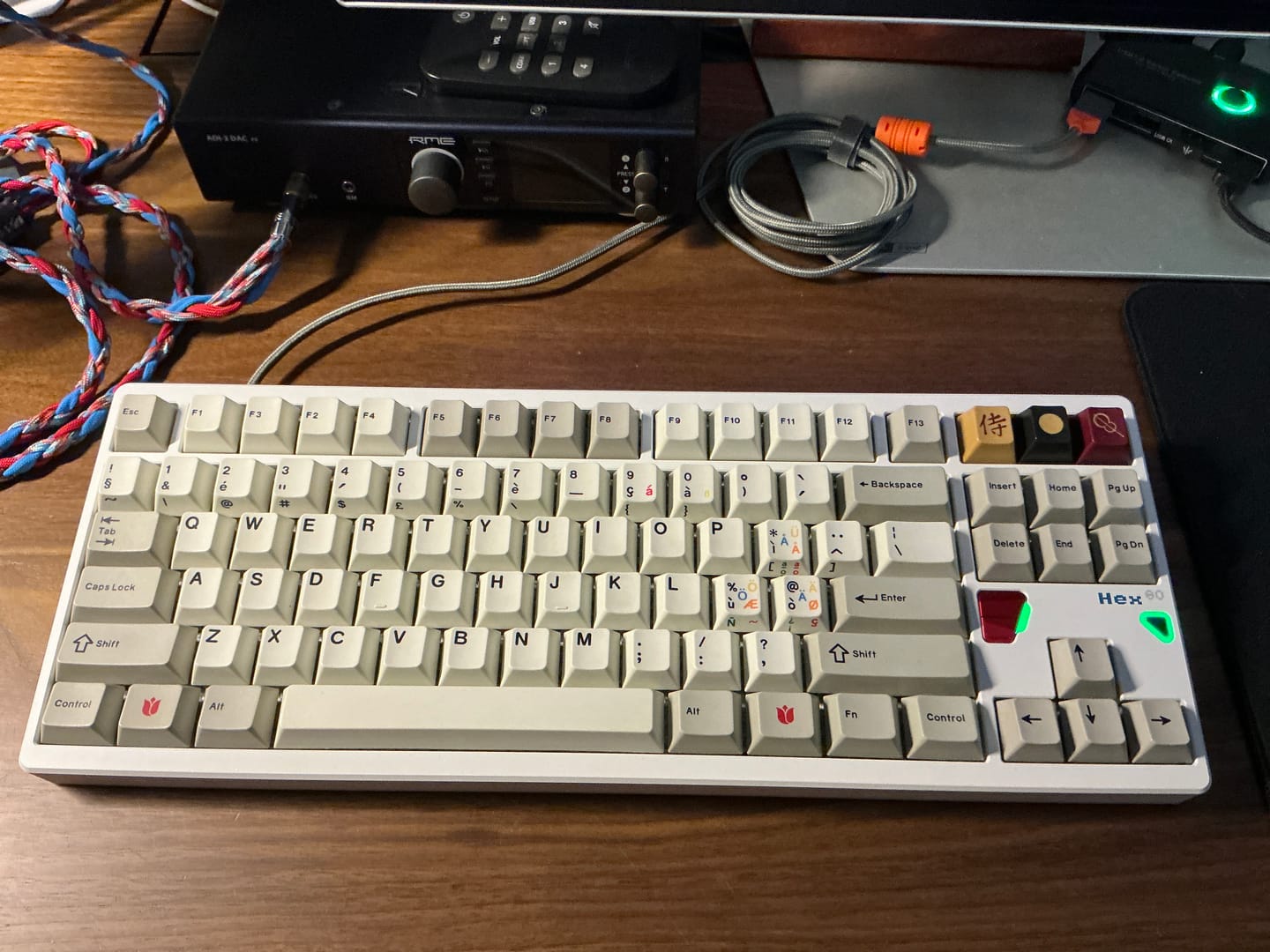 Customer photo review of ATK x QK Hex80 Alüminyum Klavye (Manyetik Switch / HE)