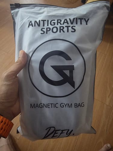 Customer photo review of Antigravity Magnetic Gym Bag