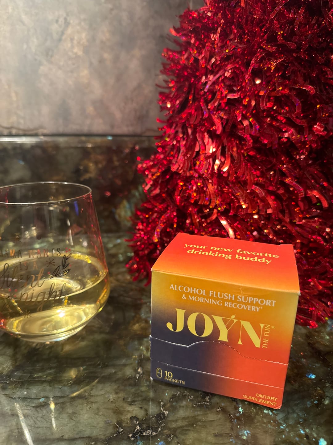 Customer photo review of Alcohol Flush and Hangover Reducer Capsules