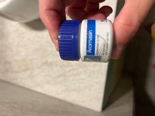 Customer photo review of Austyn Labs Aromasin 25 mg