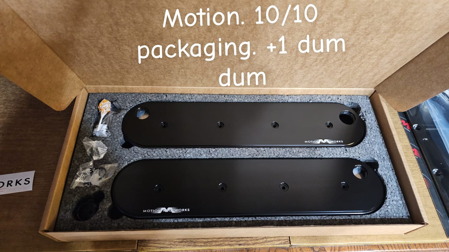 Customer photo review of Motion Raceworks Billet LS Valve Covers