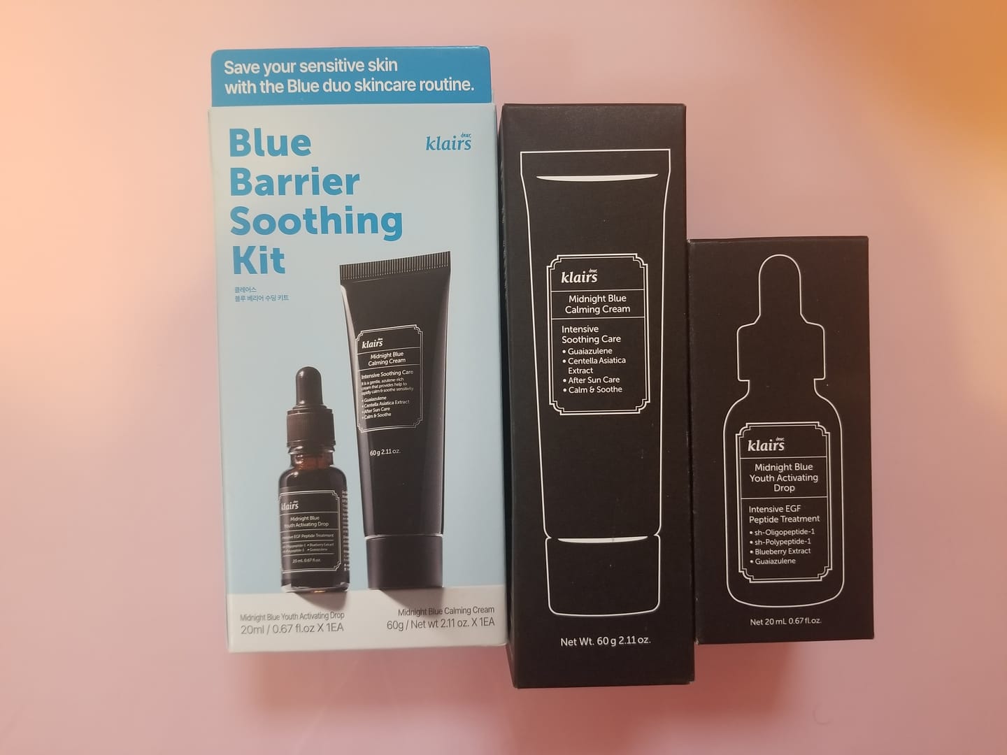 Customer photo review of Midnight Blue Barrier Kit (2.78 Fl Oz (Pack of 1))