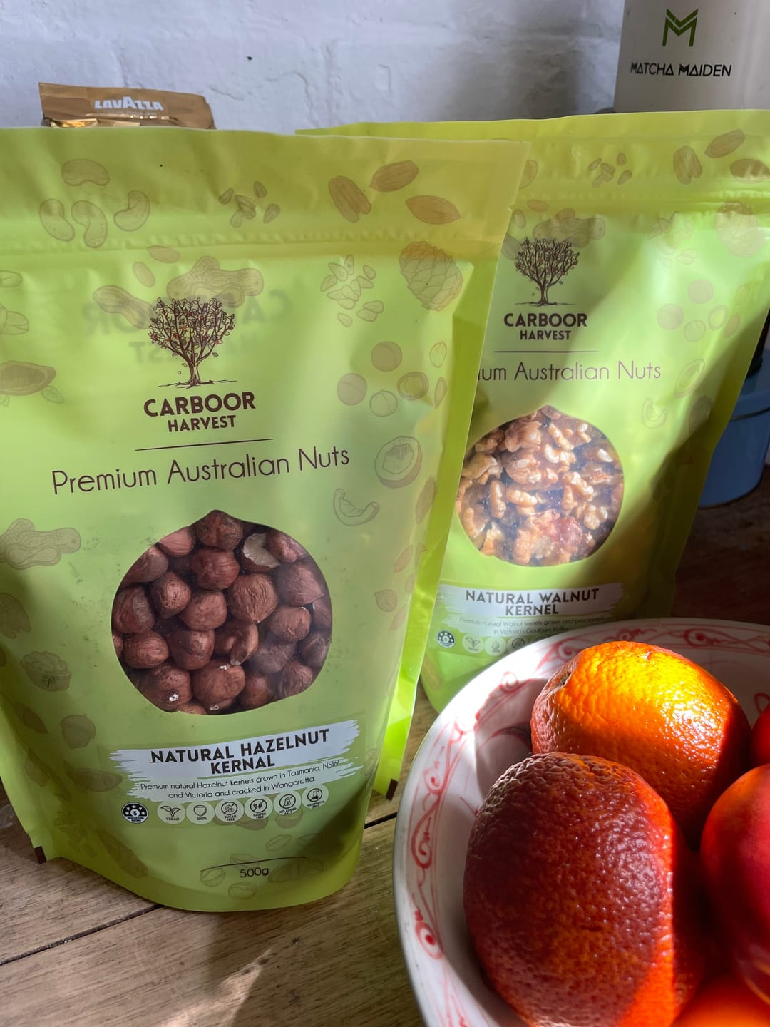 Customer photo review of Raw hazelnuts