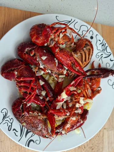 Customer photo review of Whole Raw Crawfish 1KG