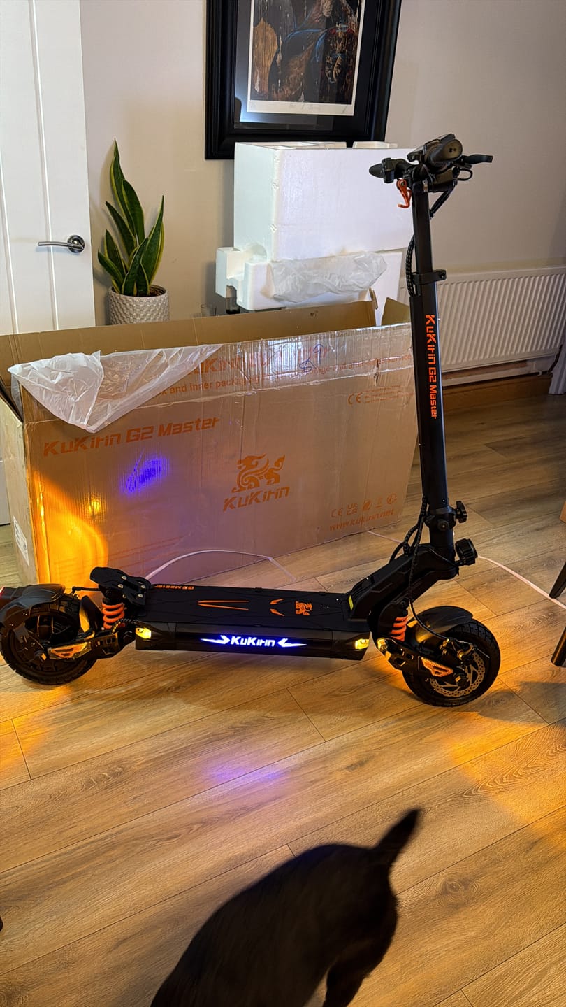 Customer photo review of KuKirin (Kugoo) G2 Master 2025 Electric Scooter