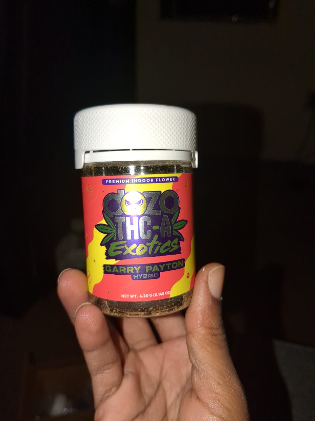 Customer photo review of 4.2g Dozo THC-A INDOOR FLOWER