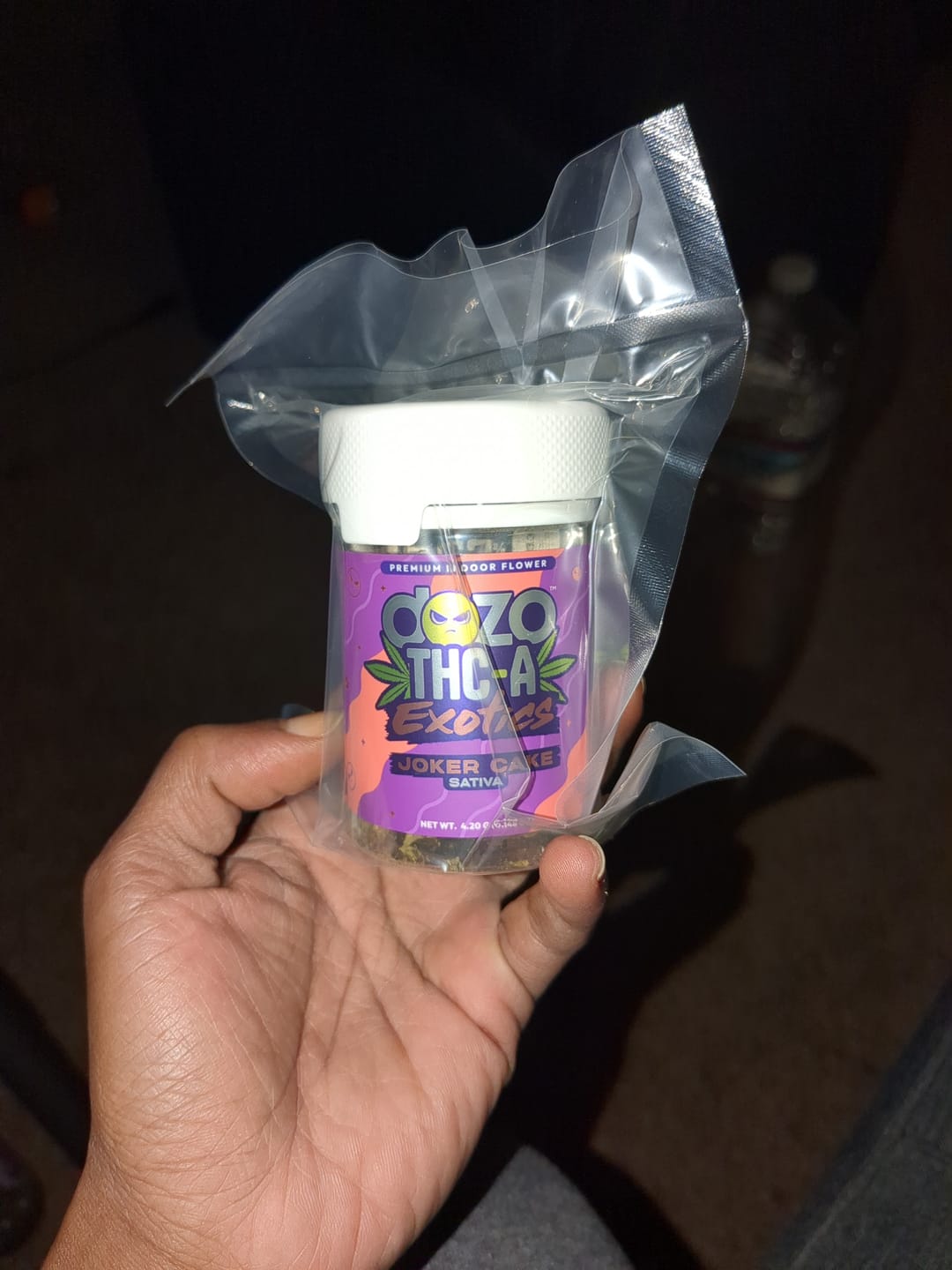 Customer photo review of 4.2g Dozo THC-A INDOOR FLOWER