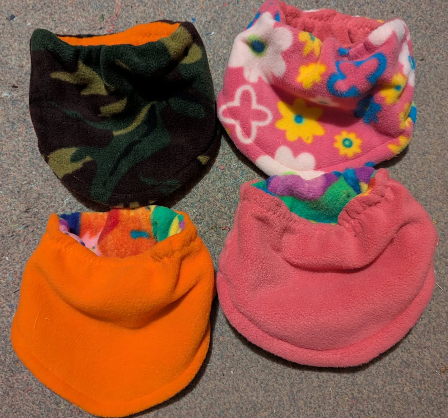 Customer photo review of Pink Garden Anti Pill Polar Fleece Fabric
