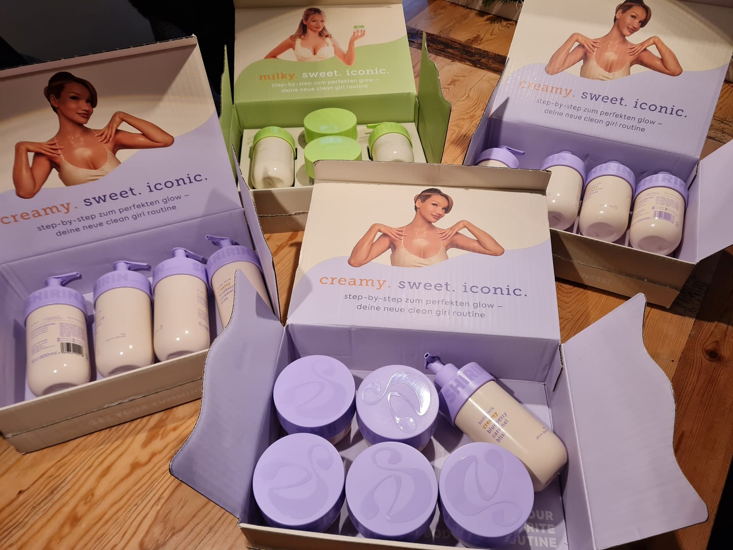 Customer photo review of Body Milk Creamy Blueberry Caramel Bliss