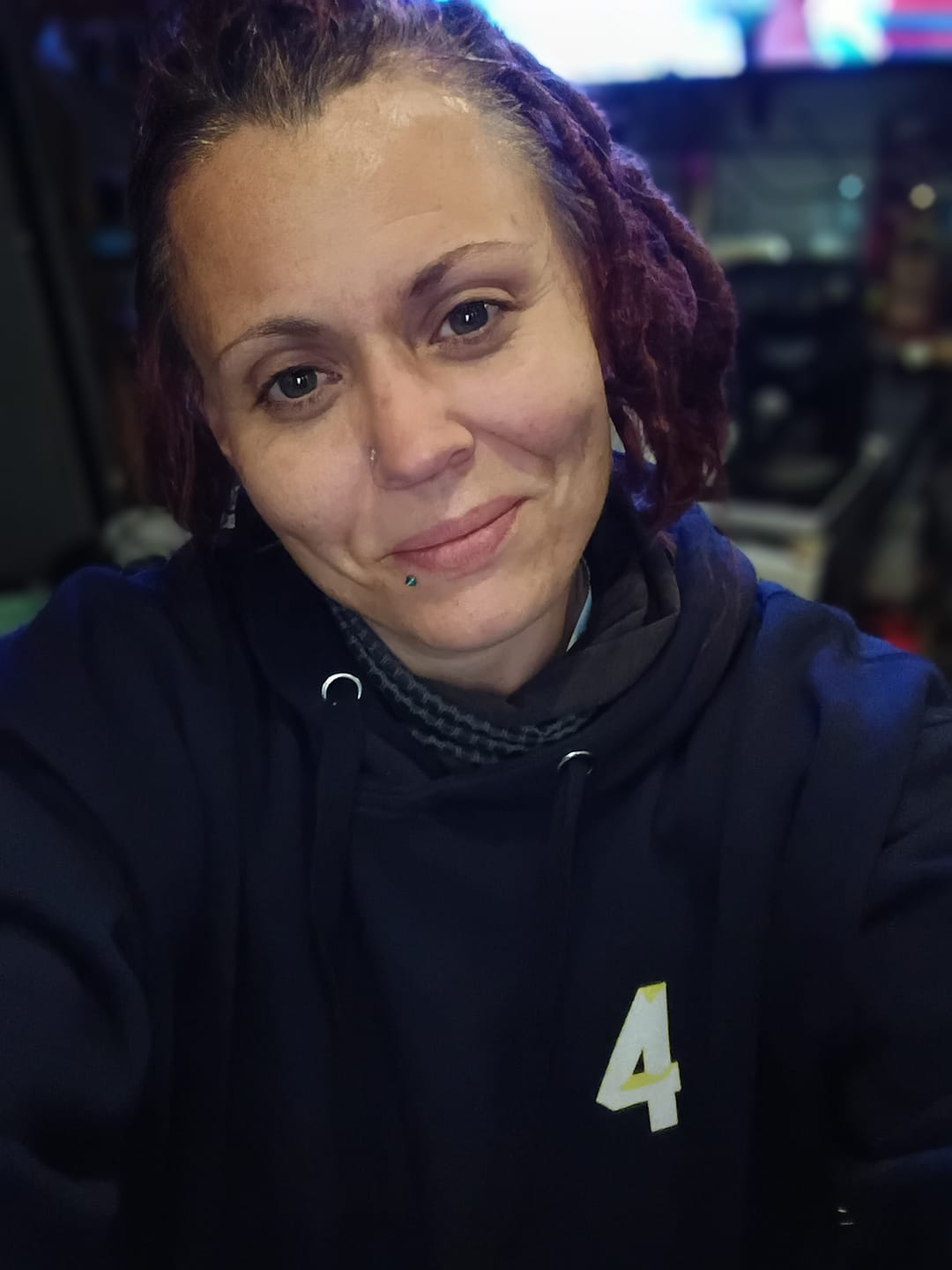 Customer photo review of Tre Faison | Jersey Style Hoodie