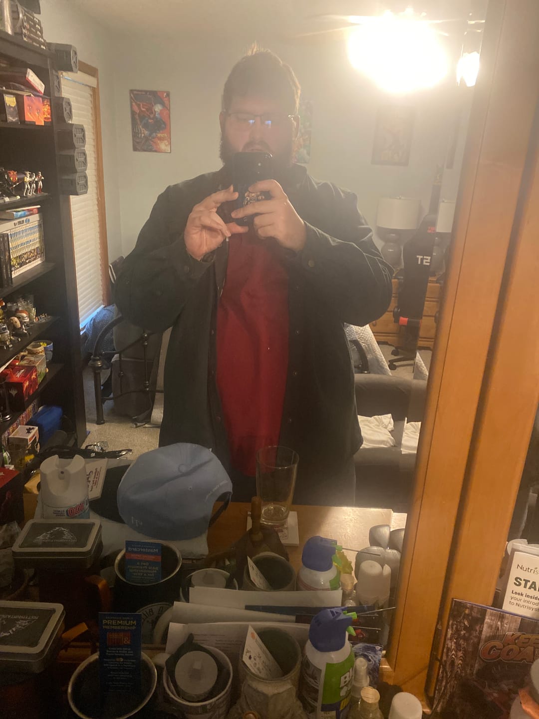 Customer photo review of Heavy-Duty Shirt Jacket "Hunter Green" – RSVLTS Reserve