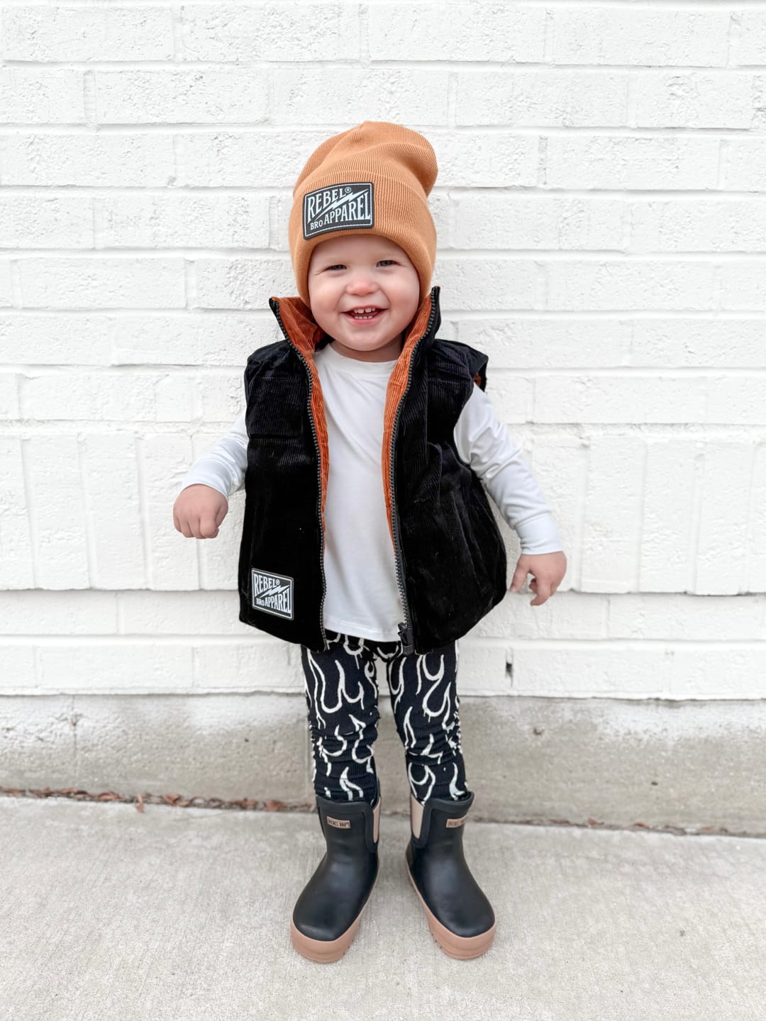 Customer photo review of Beanie in Spiced Cider