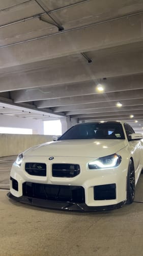 Customer photo review of G87 M2 - MHC Style Carbon Fiber Front Lip