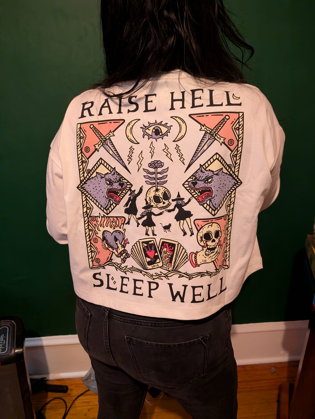 Customer photo review of Raise Hell Bamboo Long Sleeve
