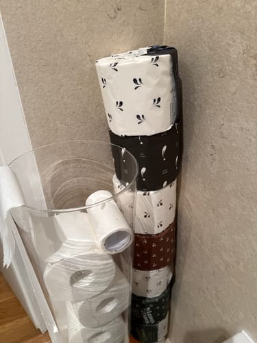Customer photo review of 100% Bamboo Toilet Paper - 4 ply - 30 meters