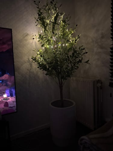 Customer photo review of Kunst Olijfboom 180cm