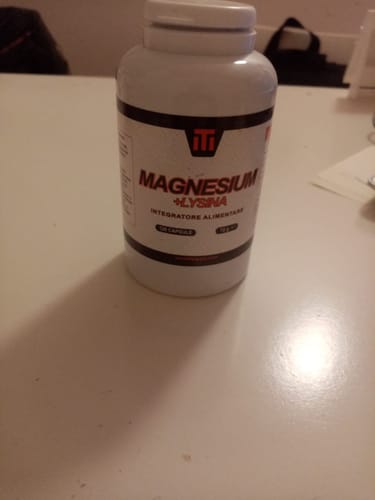 Customer photo review of Magnesium + LYSINA - 120 cps