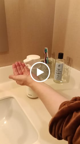 Customer video review of Otomatik Sensörlü Sabun Dispenseri Beyaz