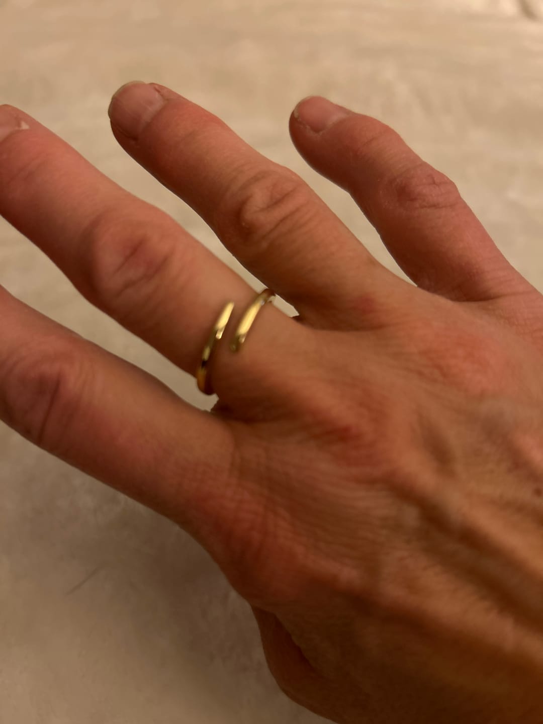 Customer photo review of Classic Claw Ring