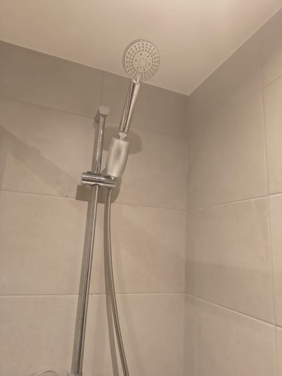 Customer photo review of The Gaia Shower Filter