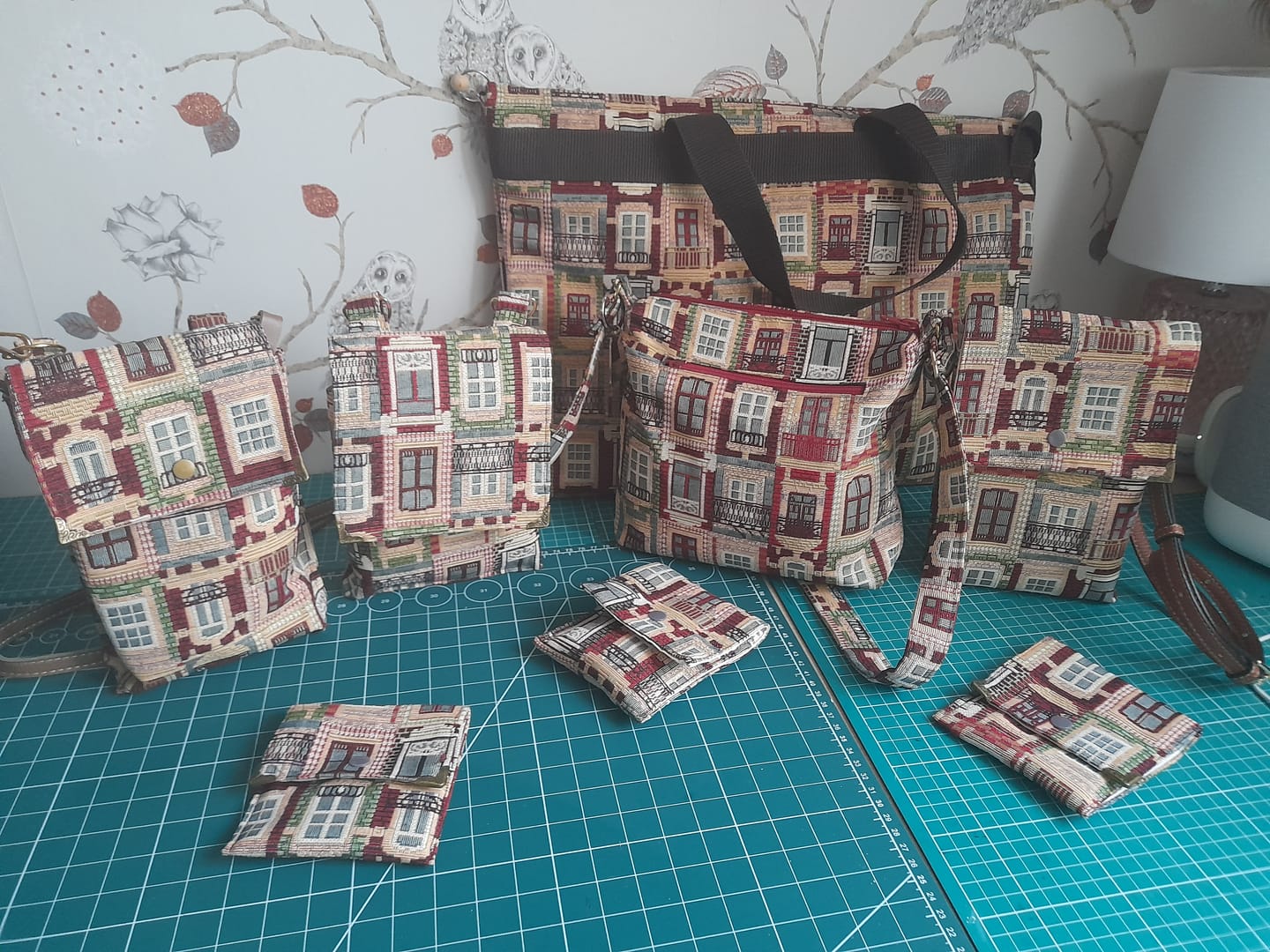 Customer photo review of Lisbon Houses Tapestry Fabric