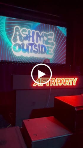Customer video review of AFTR PARTY - Premium Neon Artwork