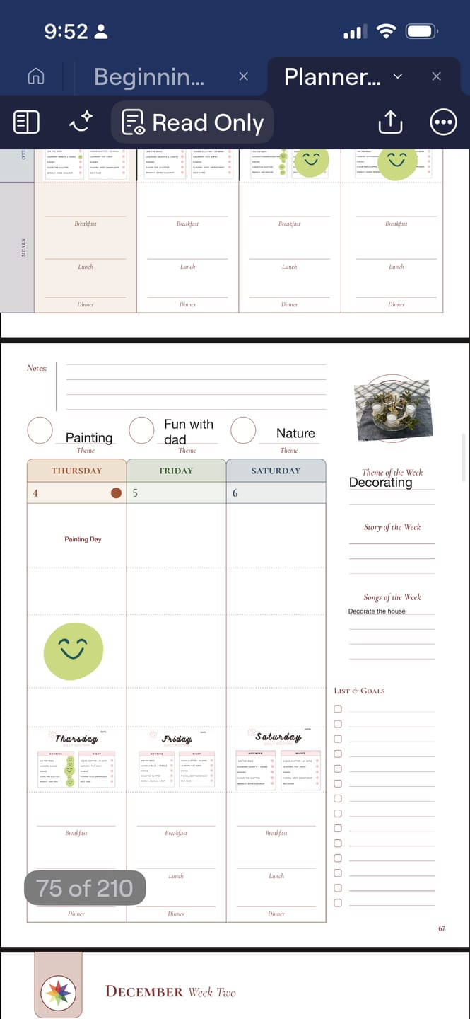 Customer photo review of Academic Year Planner 25/26