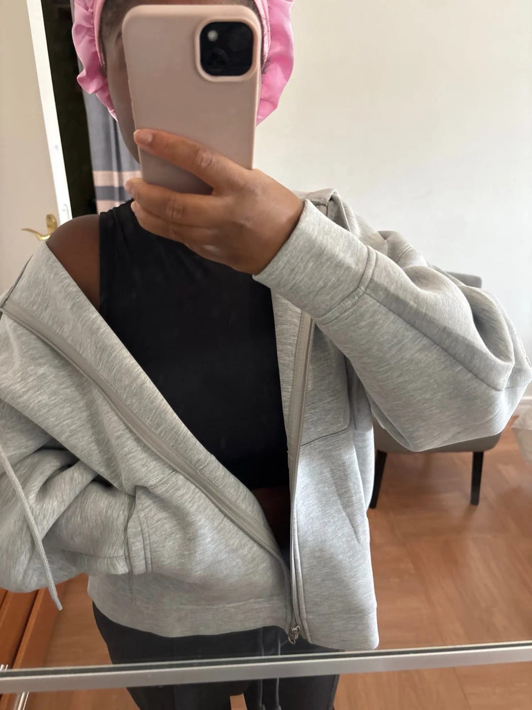 Customer photo review of Eveline Zip-Up Hoodie