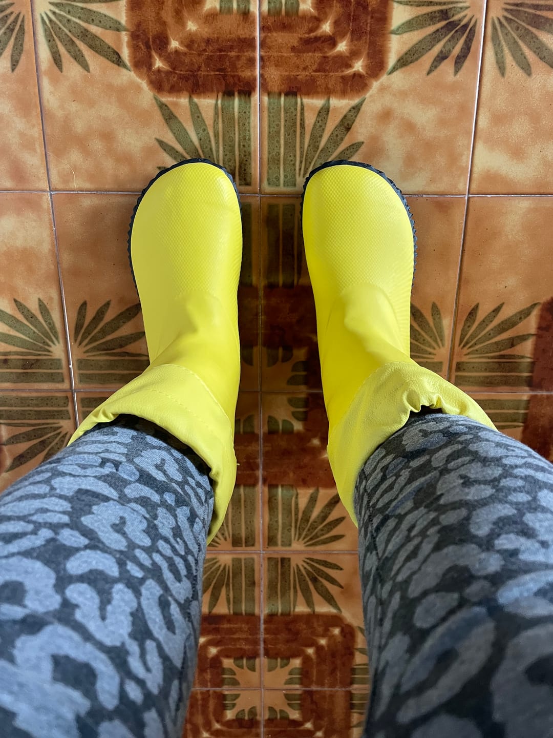 Customer photo review of Brisk Ⅰ - Barefoot Botas De Lluvia