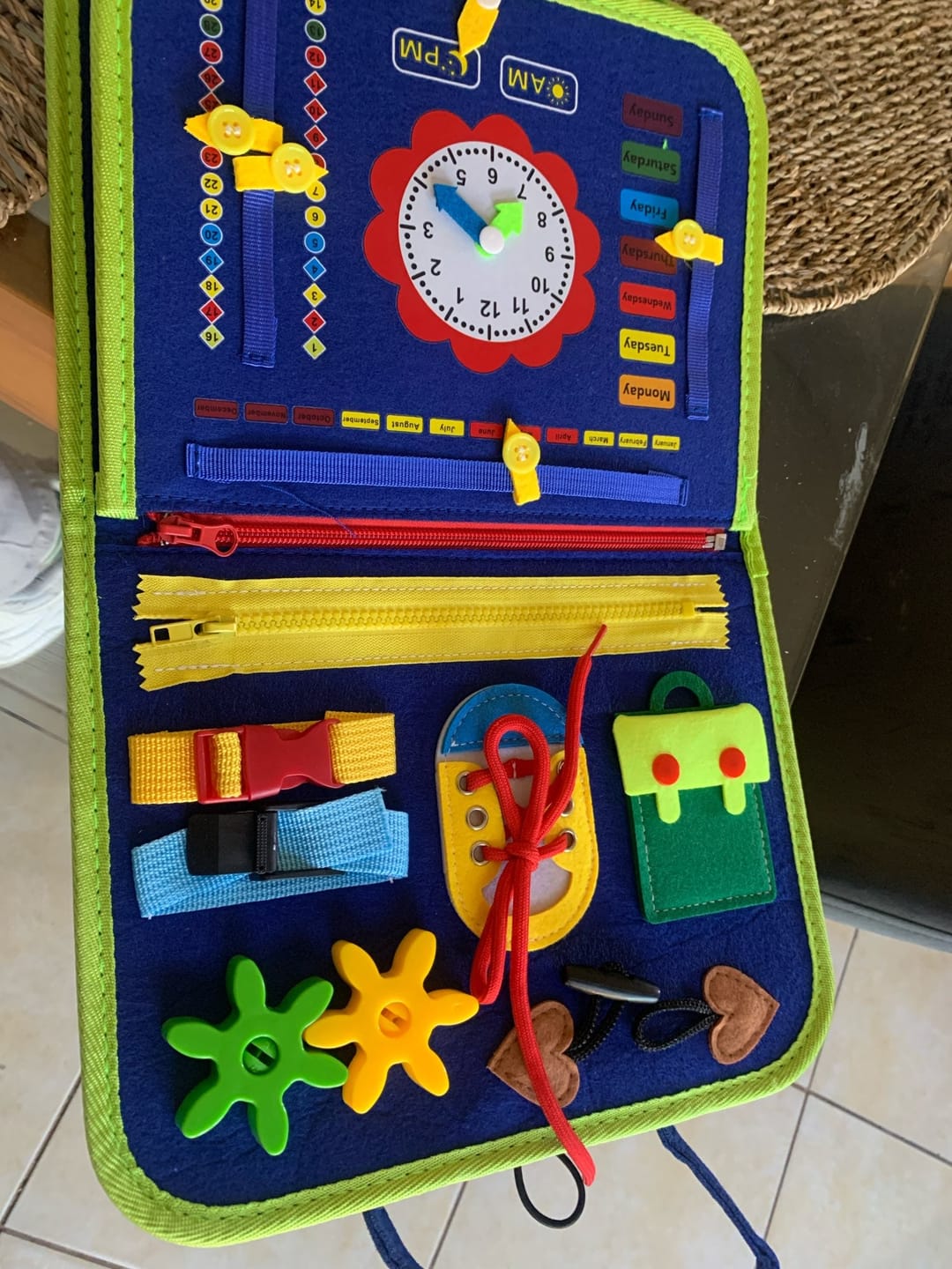 Customer photo review of Montessori Beceri Gelişim Kitabı