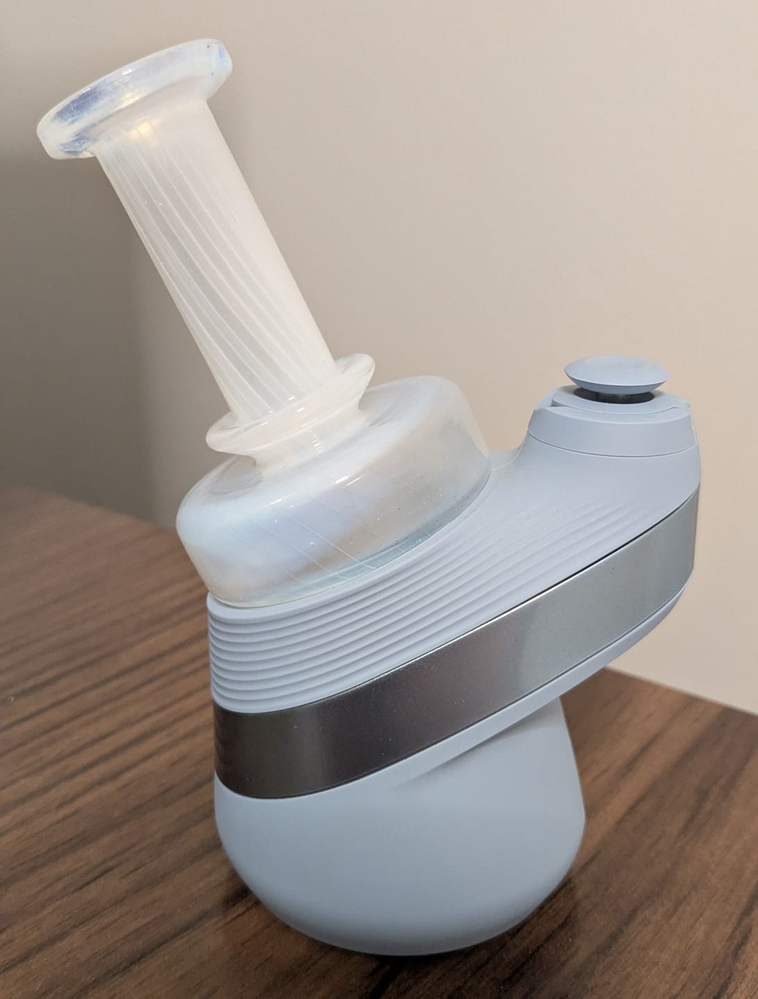 Customer photo review of V2 Puffco Dry Top - Full Color - by Tokr Glass