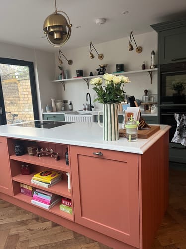 Customer photo review of Modern Multi-Lite Kitchen Pendant Lighting