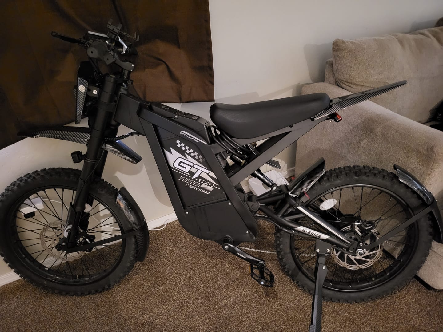 Customer photo review of OUXI GT2000 Electric Dirtbike | All-Terrain Electric Bike