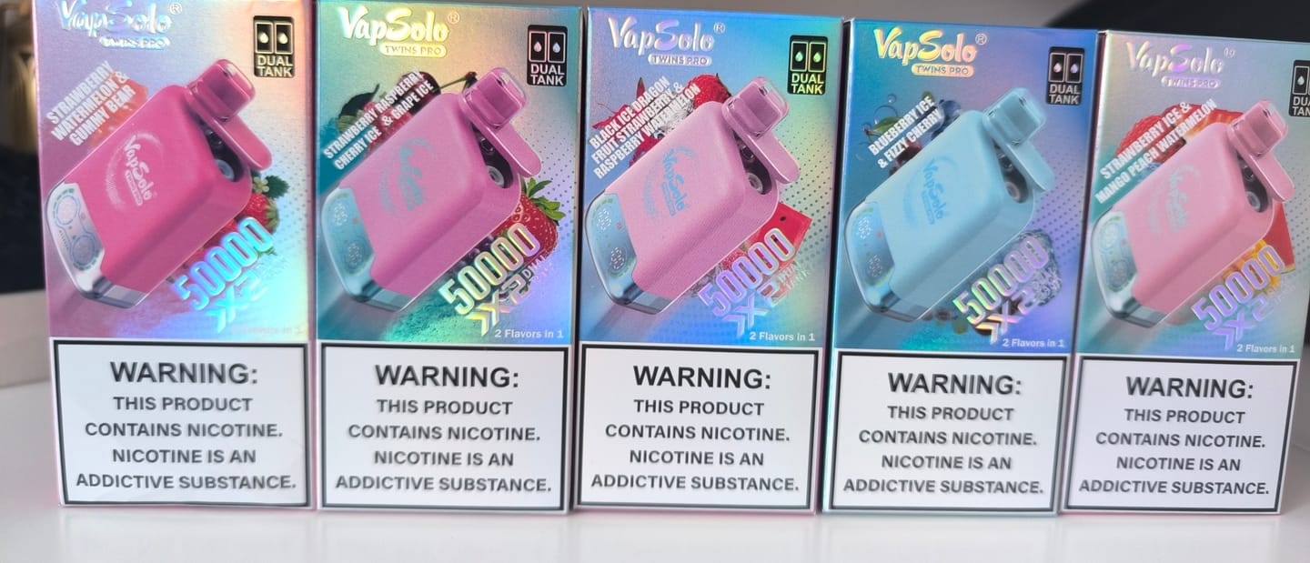 Customer photo review of VAPSOLO TWINS PRO 50K Doble Sabor