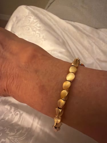 Customer photo review of Tibetan Bracelet of Fortune