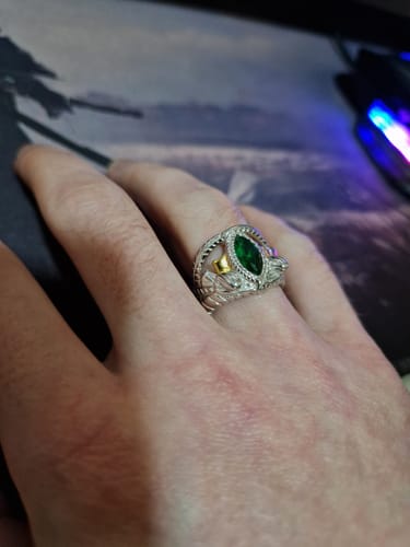 Customer photo review of Finrod 925 Silver Ring