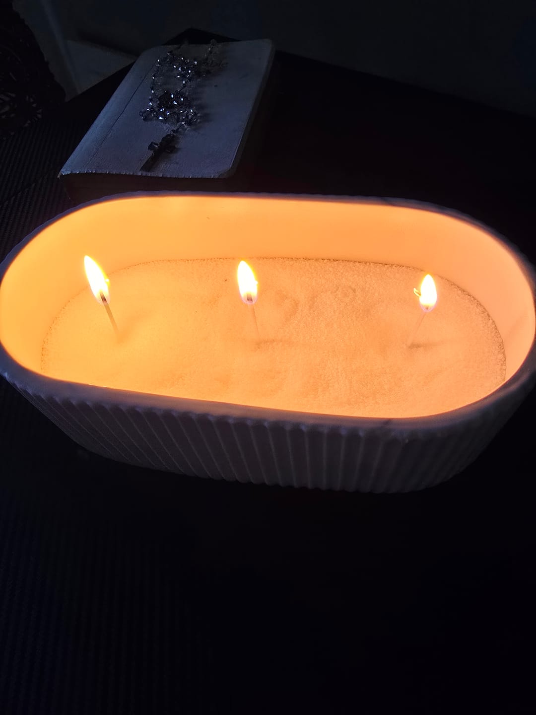 Customer photo review of Sand Candle Starter Bundle